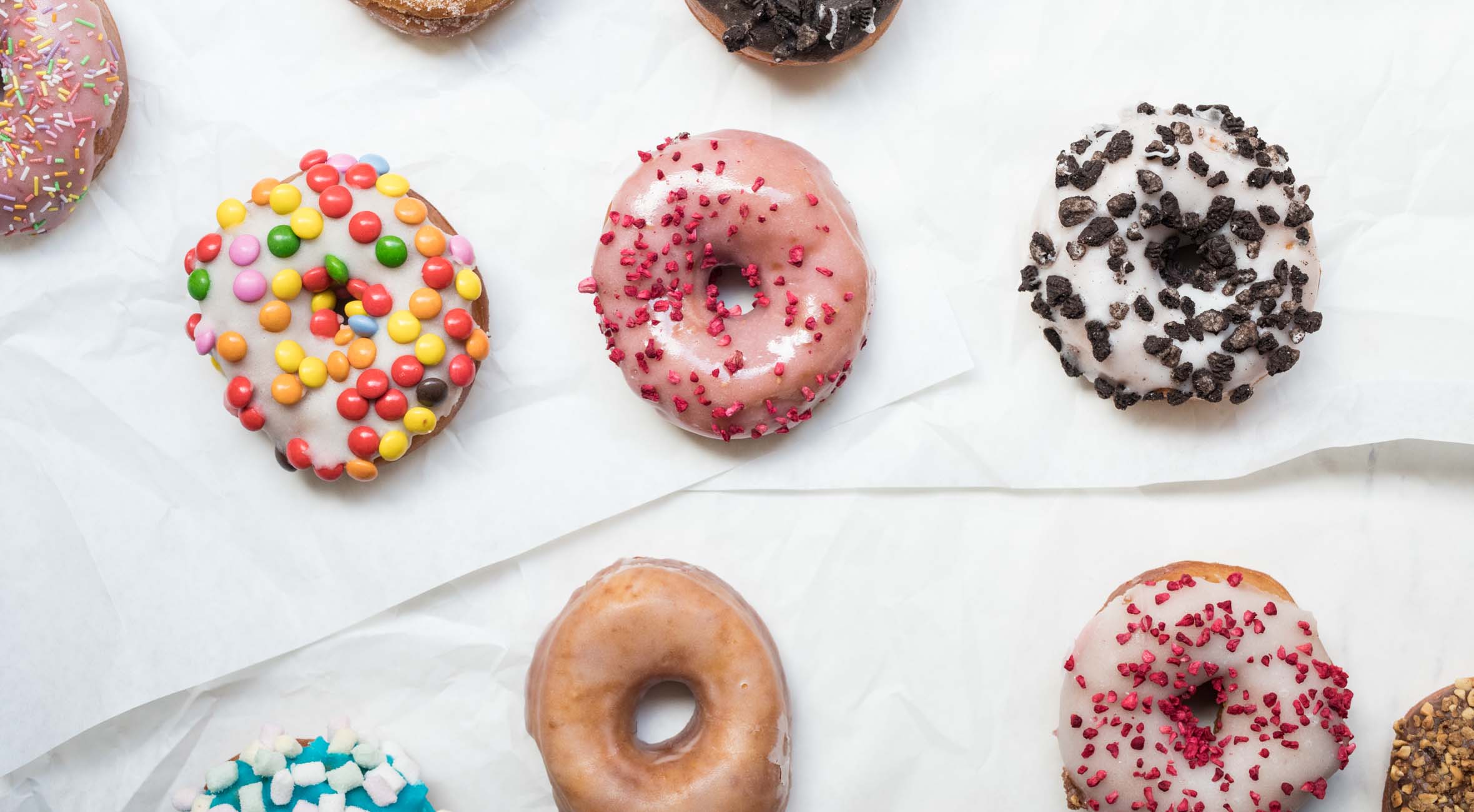 6 valgfrie donuts hos The Donut Shop – Prisvindende donut shop får enhver kageelskers hjerte til at smelte
