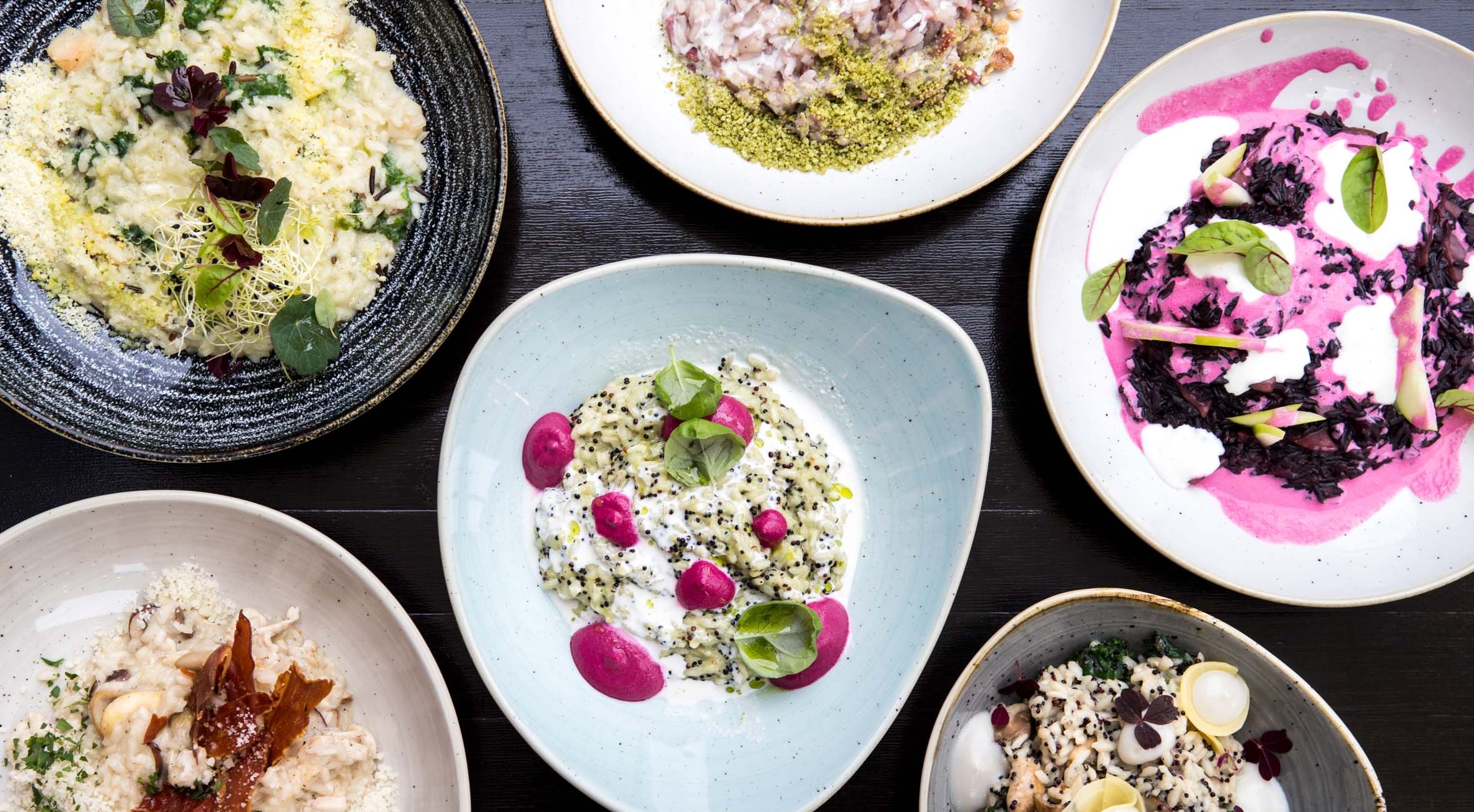 2 x risotto + 2 x øko-saft/vin hos hippe Ris8 på Vesterbro – Landets første risotto-bar bader i rosende anmeldelser