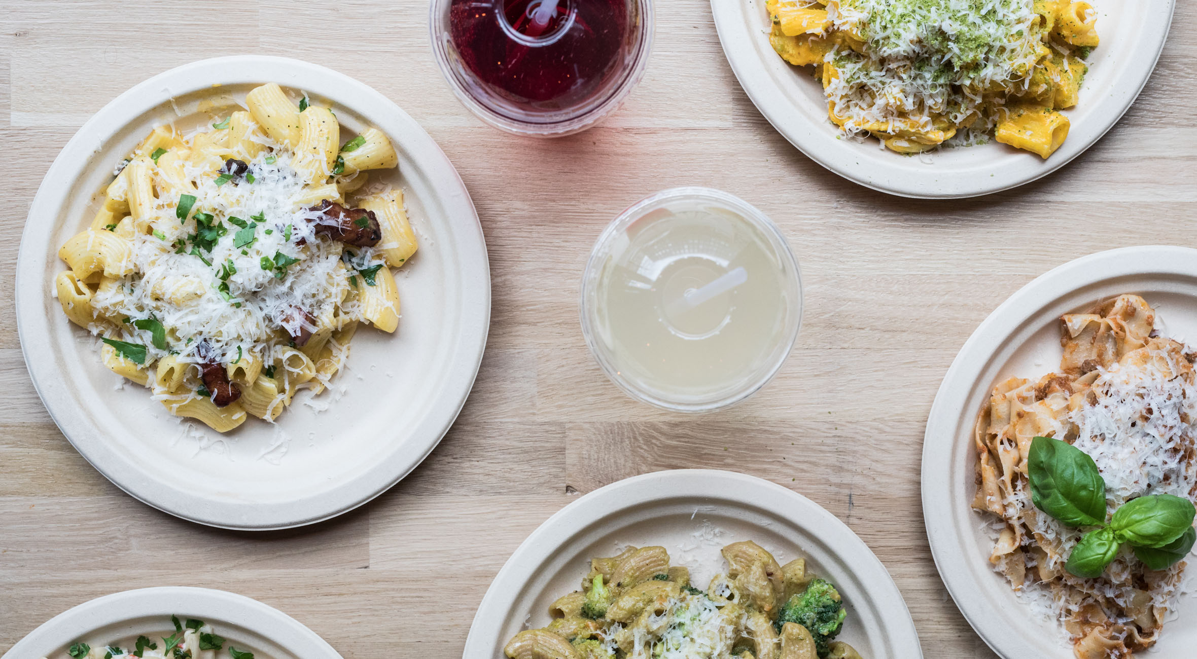 2 valgfrie pastaretter med stenovnsbrød & lemonade hos Pasta Du Nord – Anmelderrost pastahus udvider til Frederiksberg