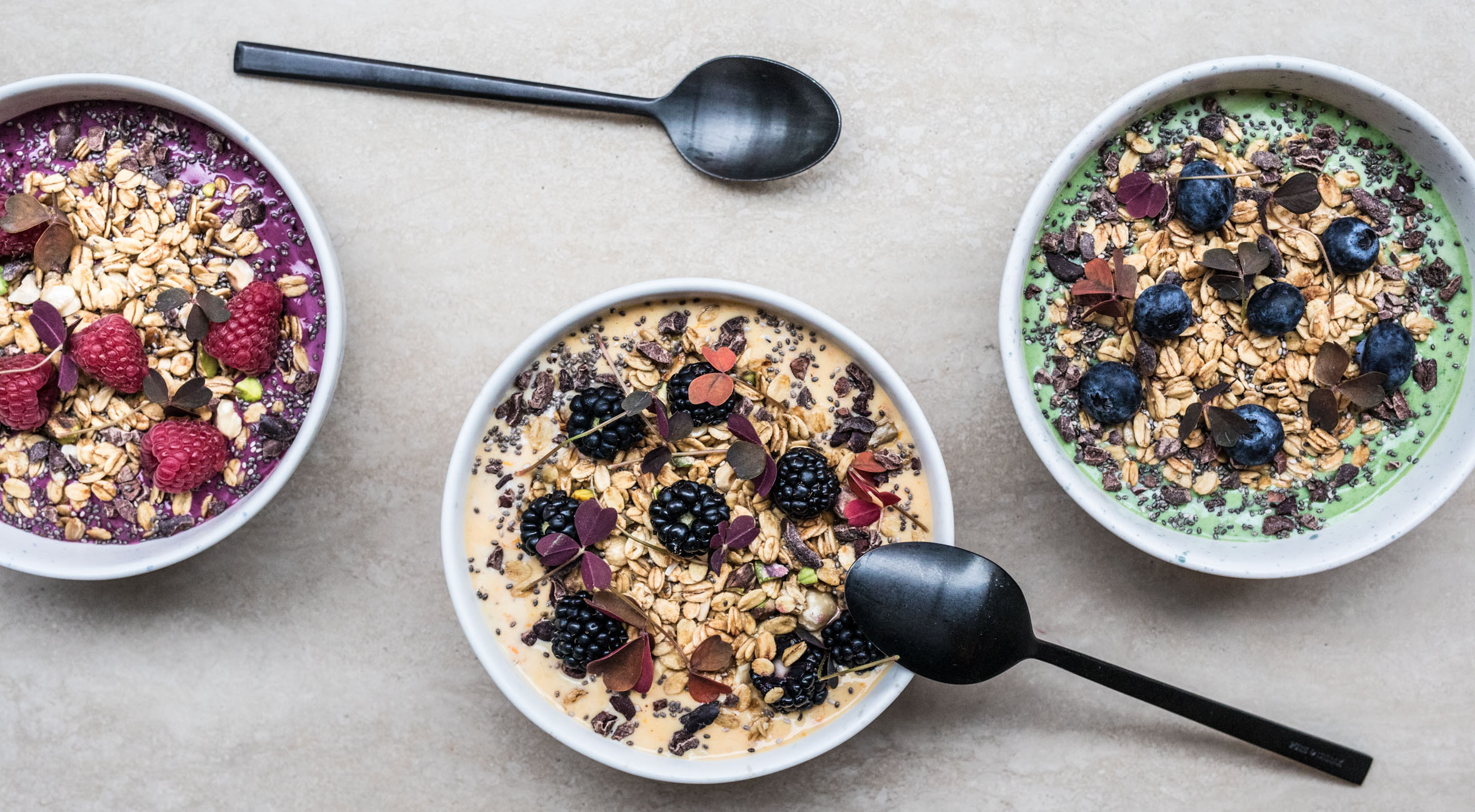 2 smoothie bowls + 2 kaffe hos Bowl 37 i Indre By – Landets første smoothie bowl café har slået dørene op