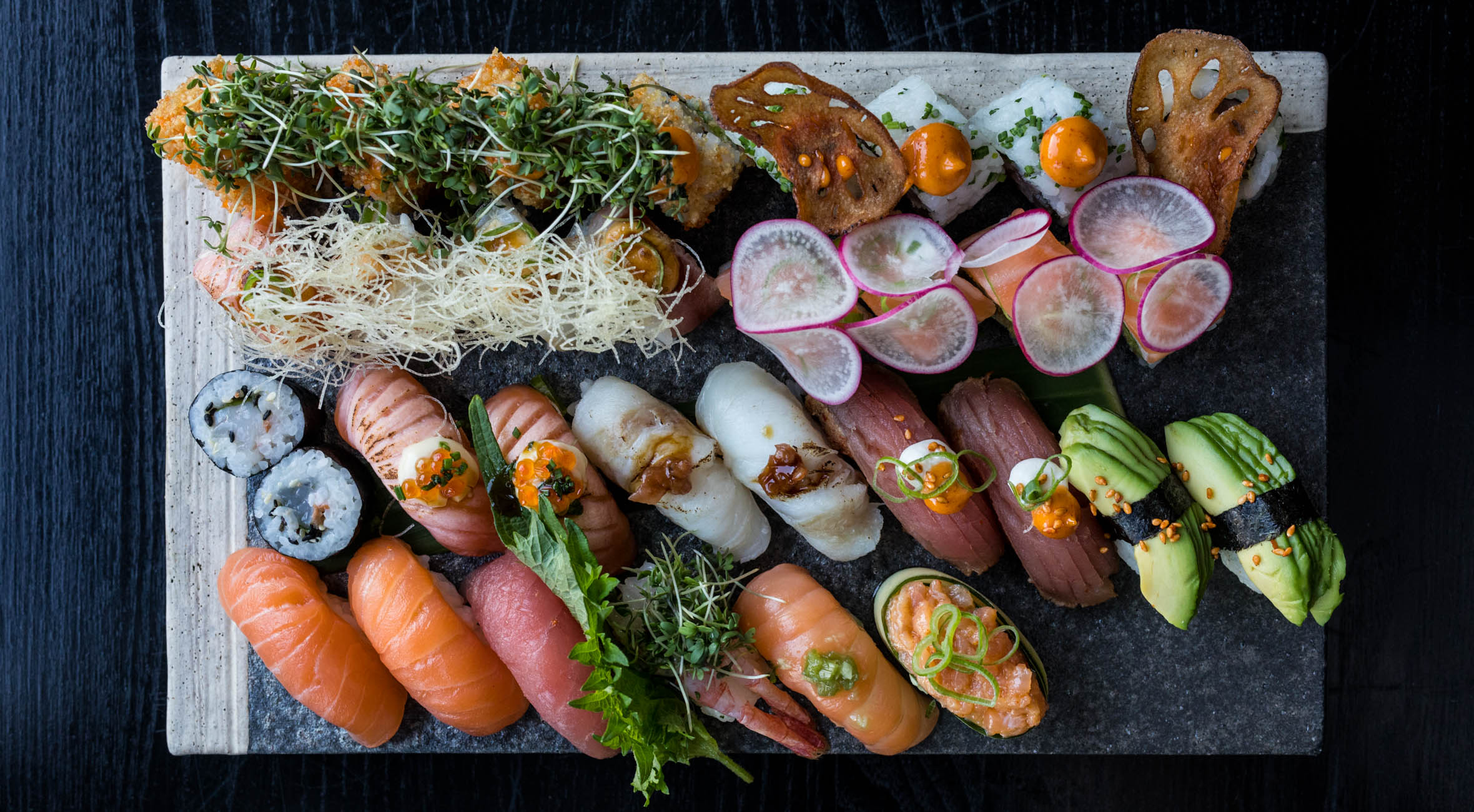 Sushi for 2 personer hos Karma Sushi på Trianglen – Kendte kokke har åbnet ny restaurant med sushi i verdensklasse