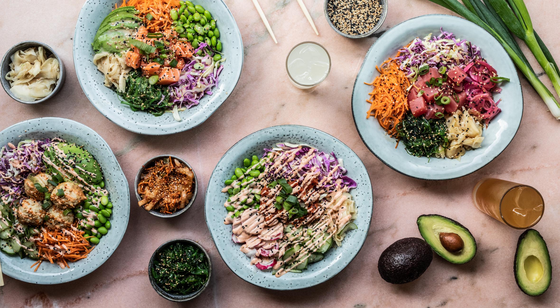 2 poke bowls + 2 drikke hos MAUI på Nørrebro og Islands Brygge – Hip poke-joint trækker overskrifter i Politiken, AOK og ELLE