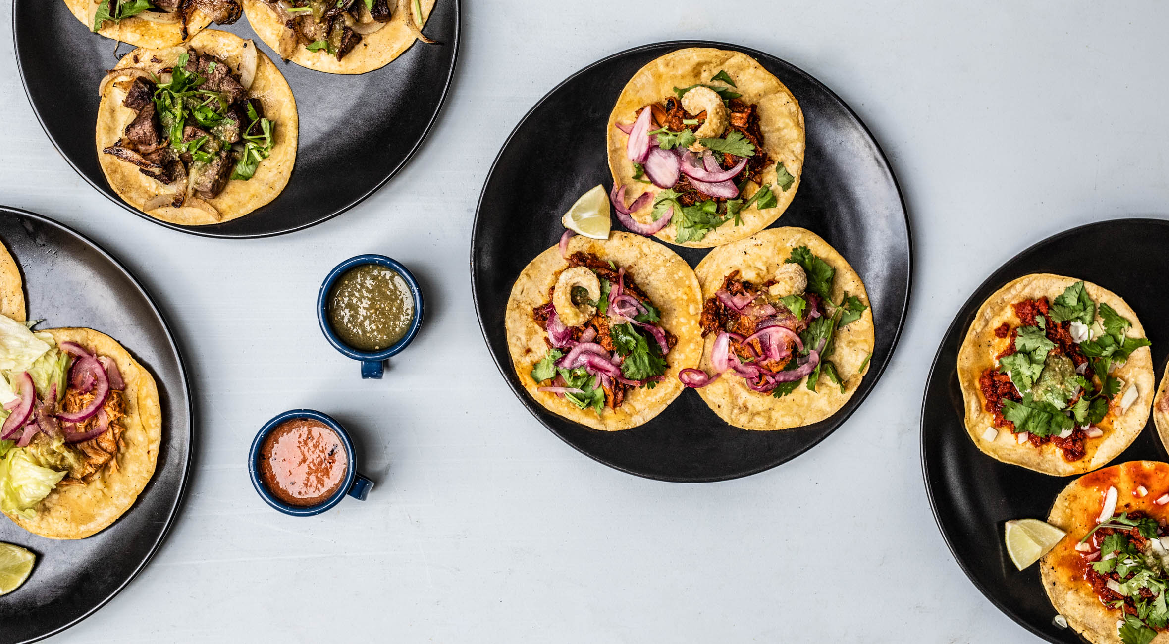 Tacos & drikke for 2 personer hos Tacopop på Østerbro – Smag vilde tacos med alt fra pulled pork til avocado, syltede rødløg, okse og slow cooked chicken