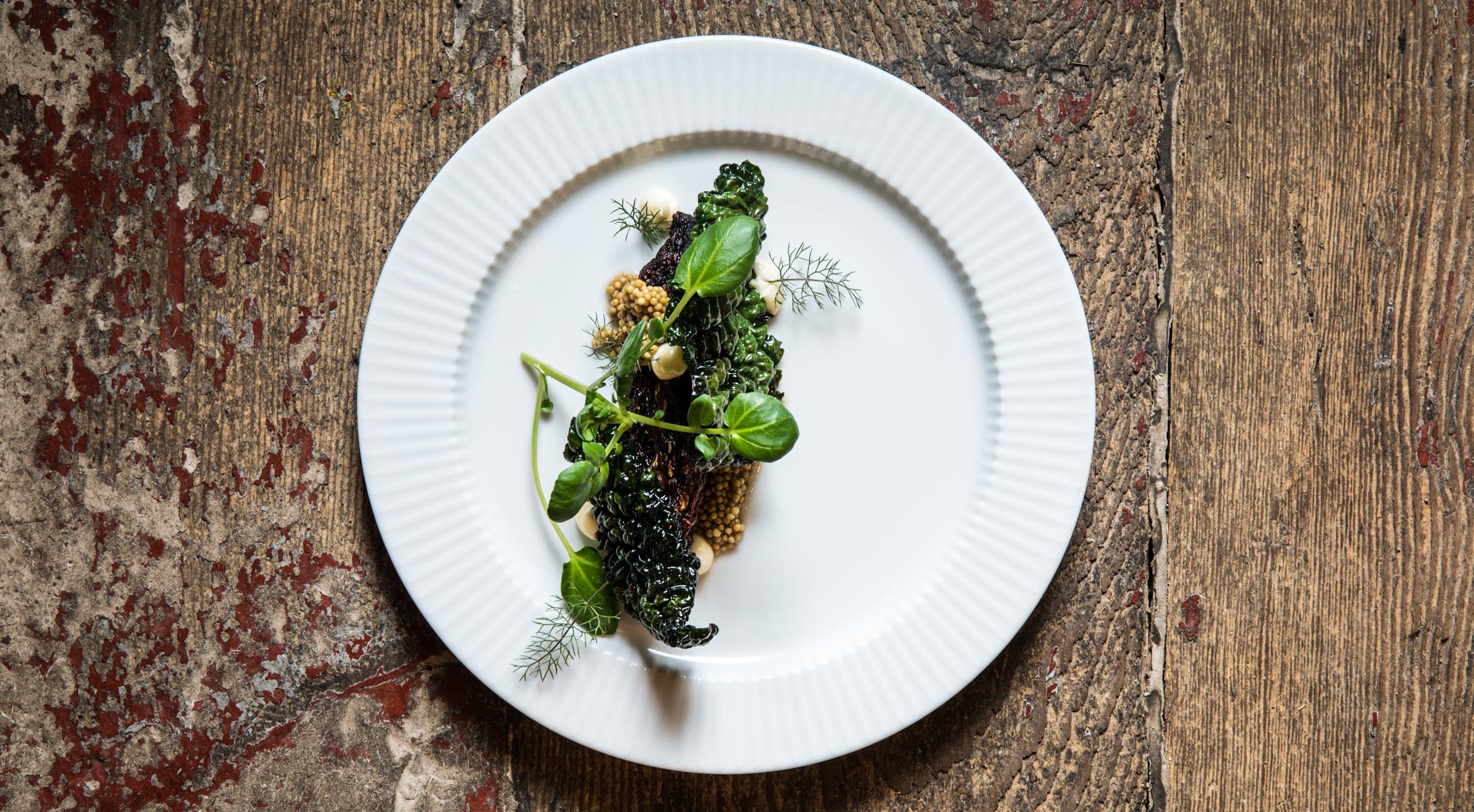 3-retters menu hos Michelin-anbefalede 56 grader – Smag nordiske gourmetretter i fantastiske omgivelser på Holmen