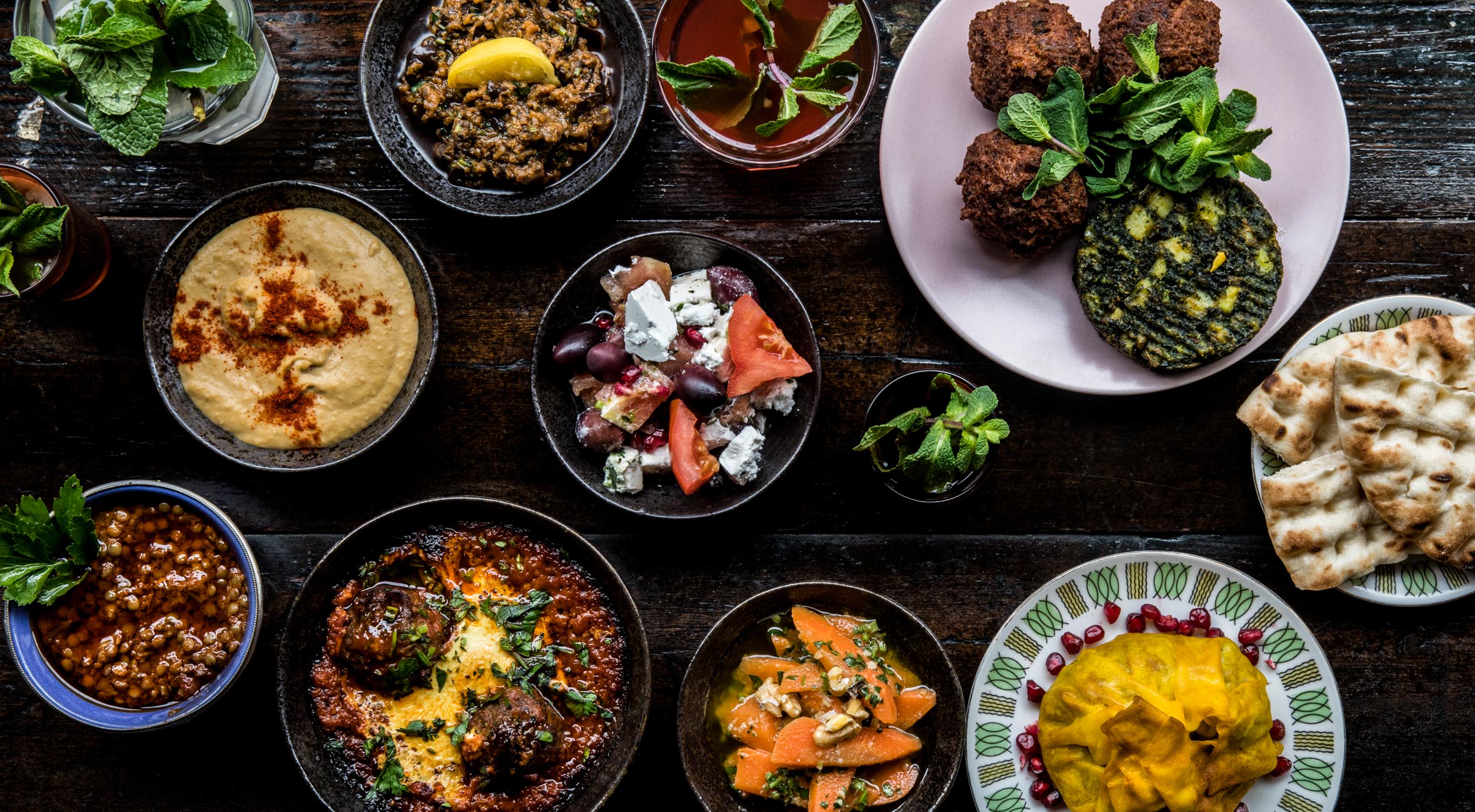 Brunch med lemonade og te for 2 personer hos Café Maroc på Nørrebro – Hip marokkansk café byder på vilde brunch-specialiteter