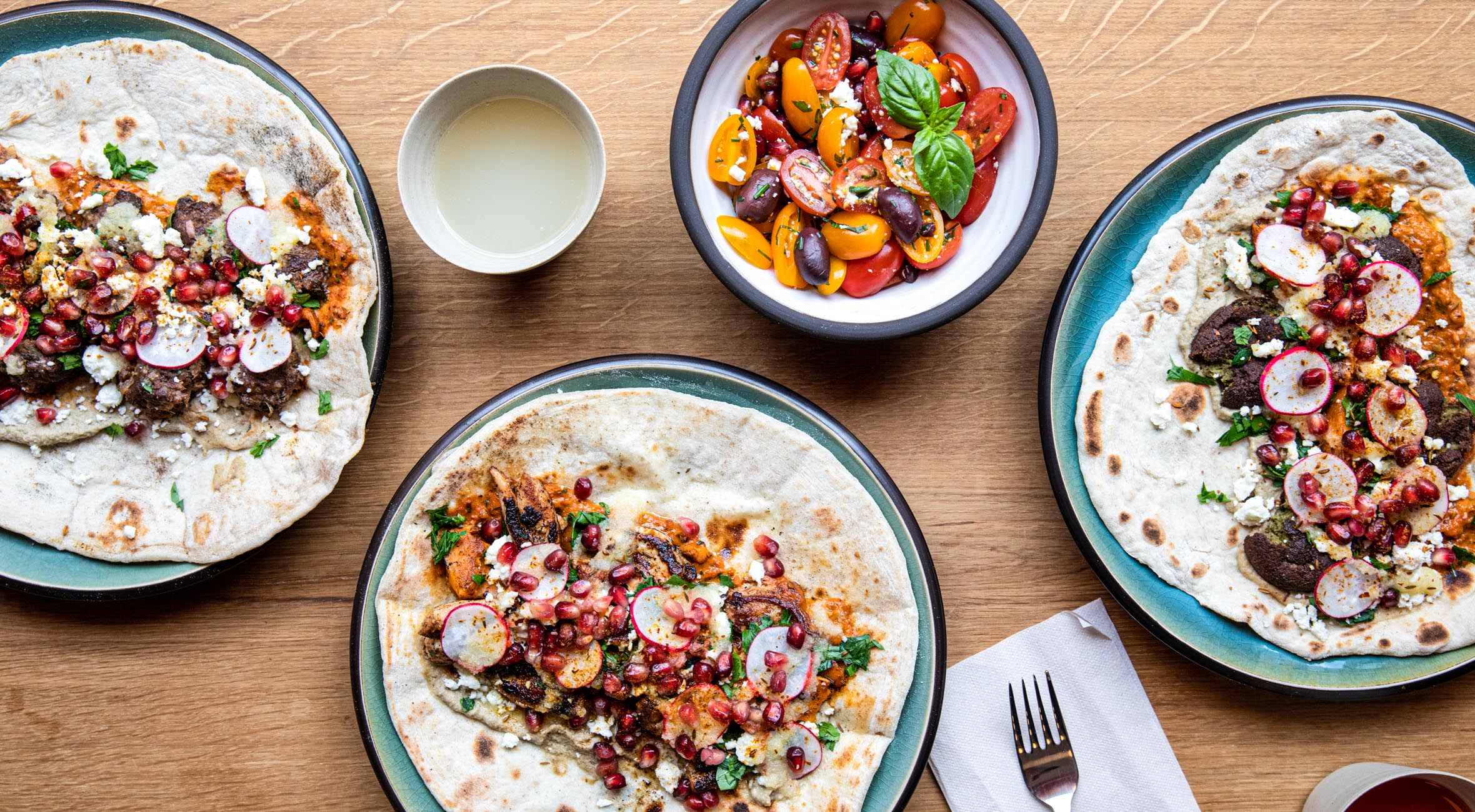 2 fladbrød + 2 drikke hos Phago på Nørrebro – Få gourmet-fladbrød med alt fra grillet kylling til lam og falafel
