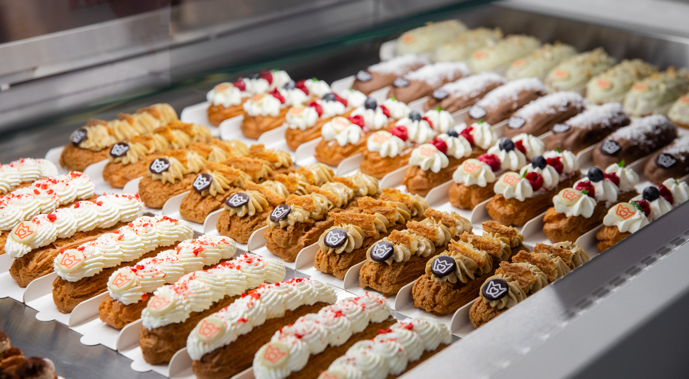 Frit valg til alt hos Queen’s Delight i Grønnegade – Landets første éclair-shop har netop slået dørene op