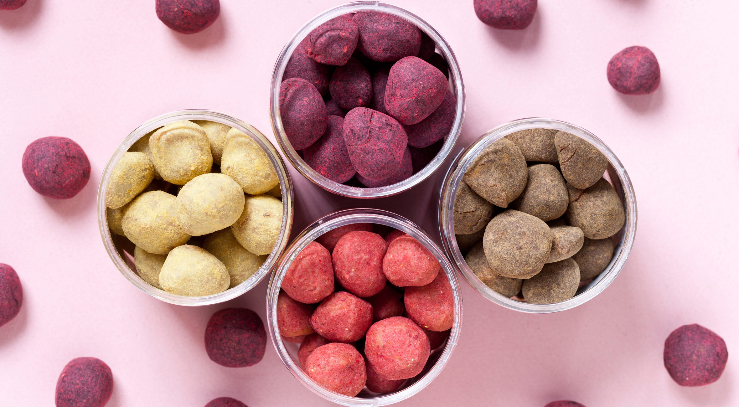 Frit valg til alt hos Karamelleriet i Jægersborggade – Få alt fra chokoladekarameller med lakrids til saltkaramel og vaniljefudge med passionsfrugt & hvid chokolade