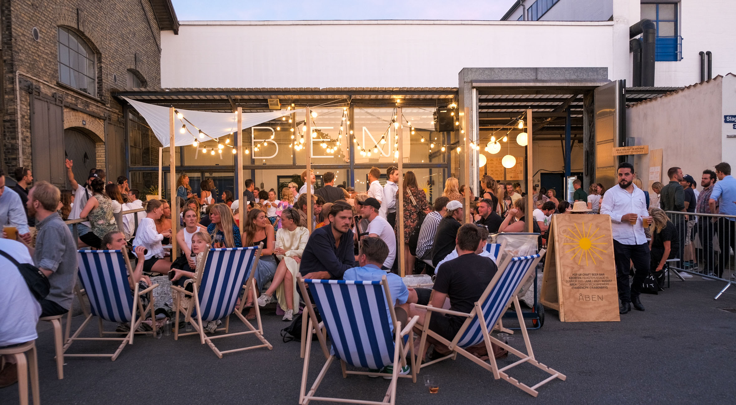 2 valgfrie fadøl hos ÅBEN – Prisvindende mikrobryggeri har åbnet pop-up i Kødbyen, og rygtet er løbet stærkt