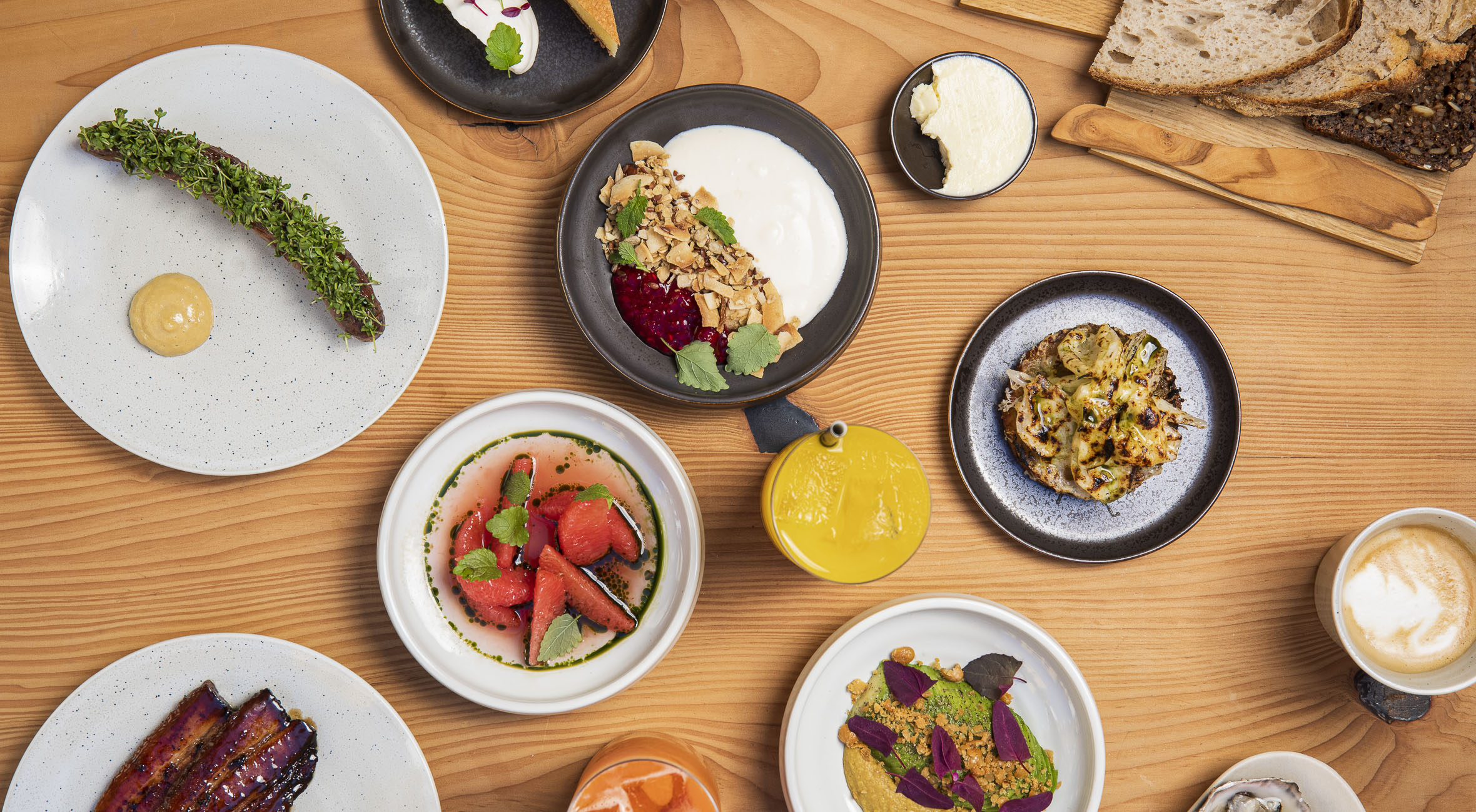 6-retters brunch med kaffe, te eller juice for 2 personer hos Venner i Indre By – Tidligere Kadeau-kokke har åbnet brunchrestaurant